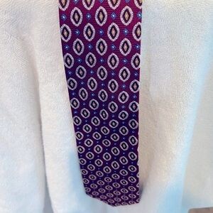 Jos A Banks Red Silk Dress Neck Tie